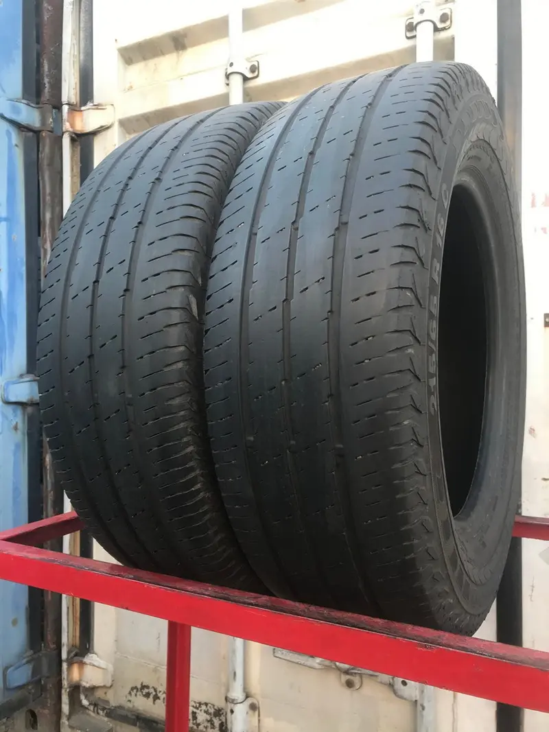 Пара б/у шин 215/65 R16C Continental Vanco ECO