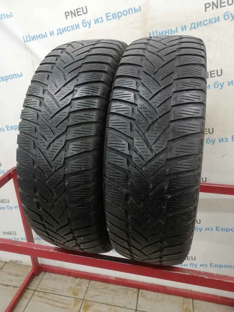 Пара б/у шин 215/65 R16 Dunlop SP Winter Sport M3
