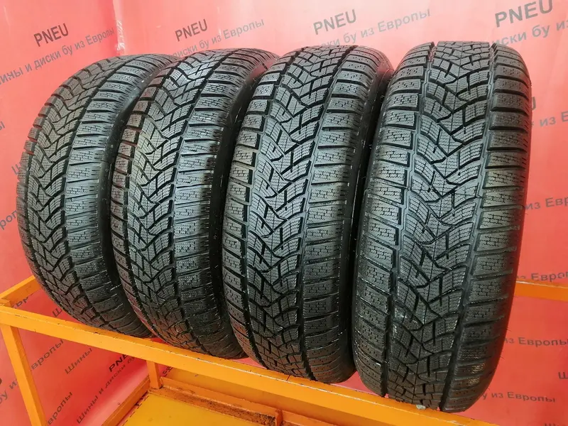 Комплект б/у шин 215/65 R16 Dunlop Winter Sport 5