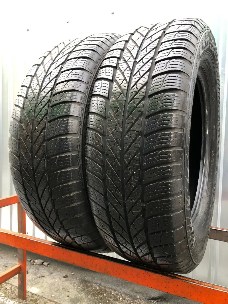 Пара б/у шин 215/65 R16 Gislaved Euro Frost 5