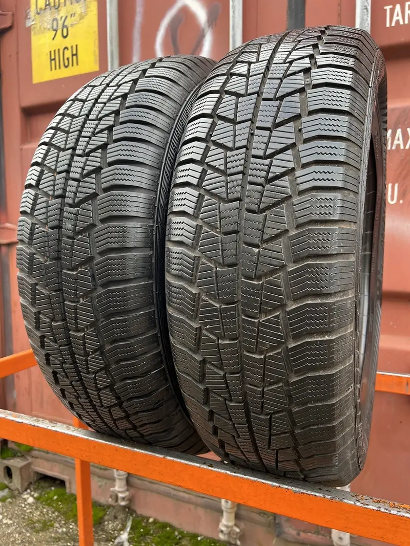 Пара б/у шин 215/65 R16 Gislaved Euro Frost 6, фото 1