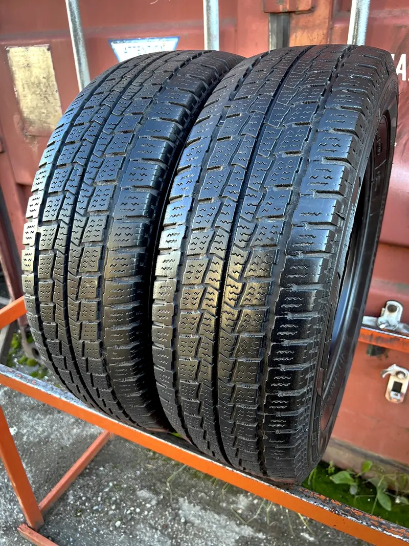Пара б/у шин 215/65 R16C Hankook Winter RW06