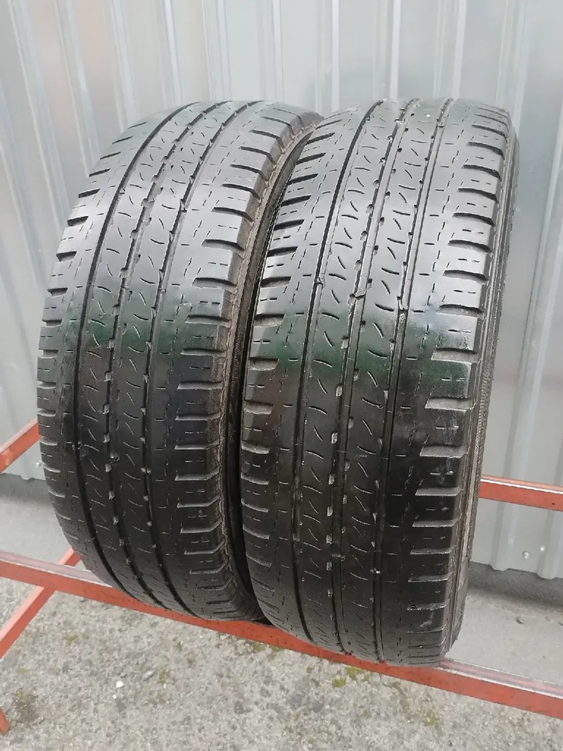 Пара б/у шин 215/65 R16C Kleber Transpro