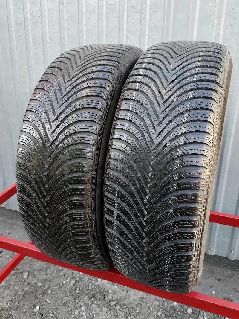 Пара б/у шин 215/65 R16 Michelin Alpin 5