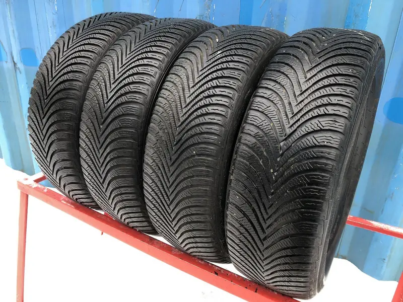 Комплект б/у шин 215/65 R16 Michelin Alpin 5, фото 1