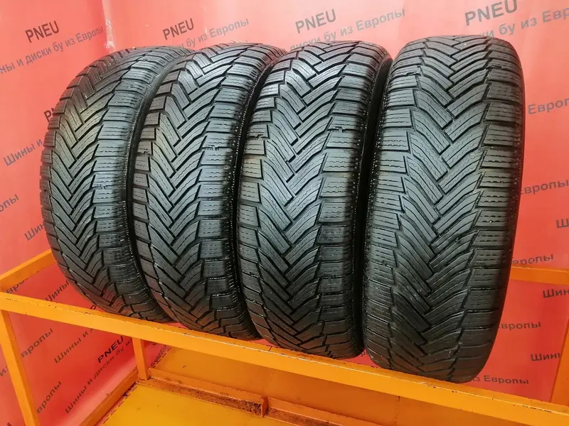 Комплект б/у шин 215/65 R16 Michelin Alpin 6