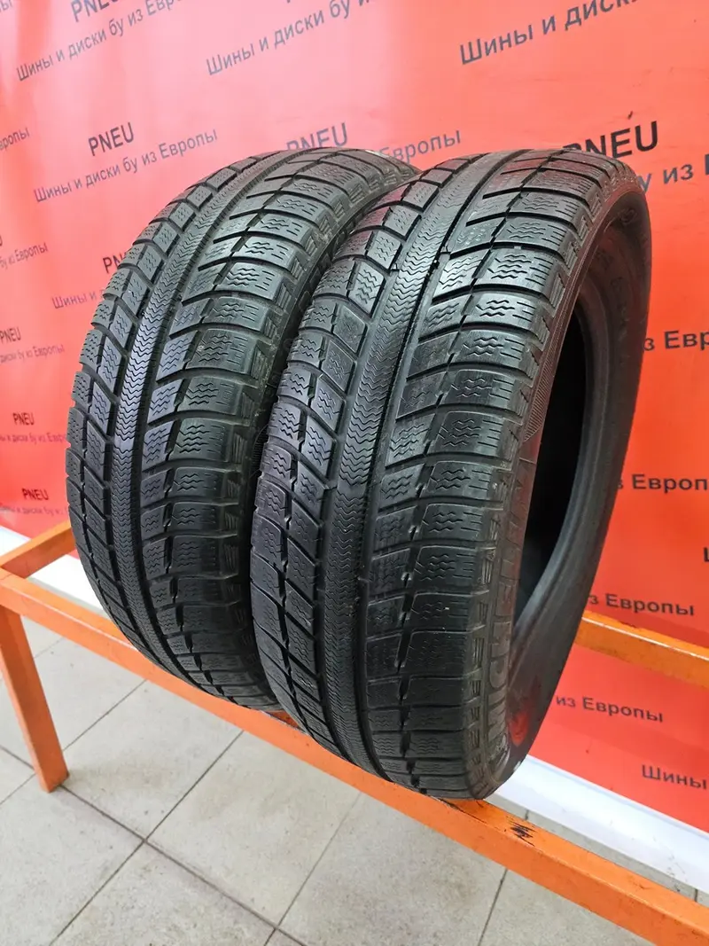 Пара б/у шин 215/65 R16 Michelin Primacy Alpin PA3