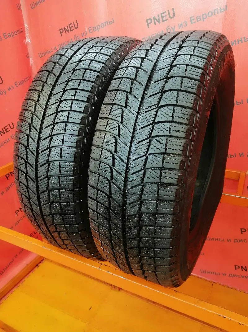 Пара б/у шин 215/65 R16 Michelin X-Ice 3