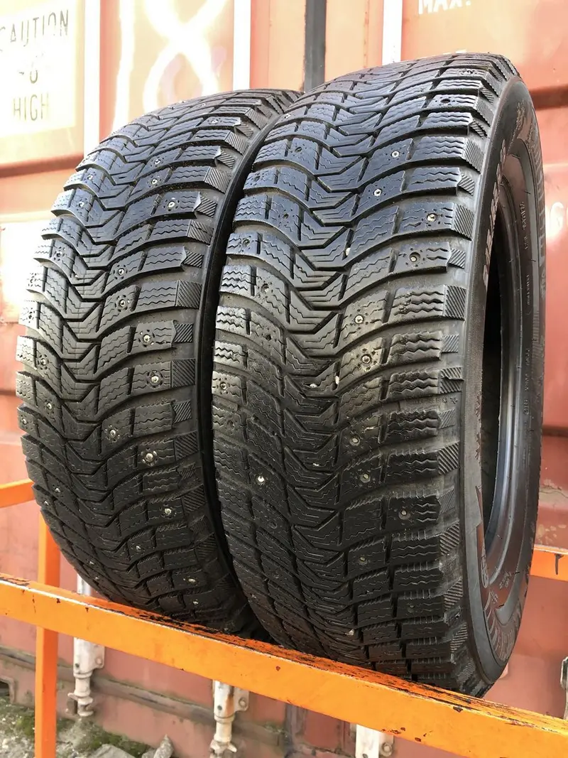 Пара б/у шин 215/65 R16 Michelin X-Ice North 3, фото 1