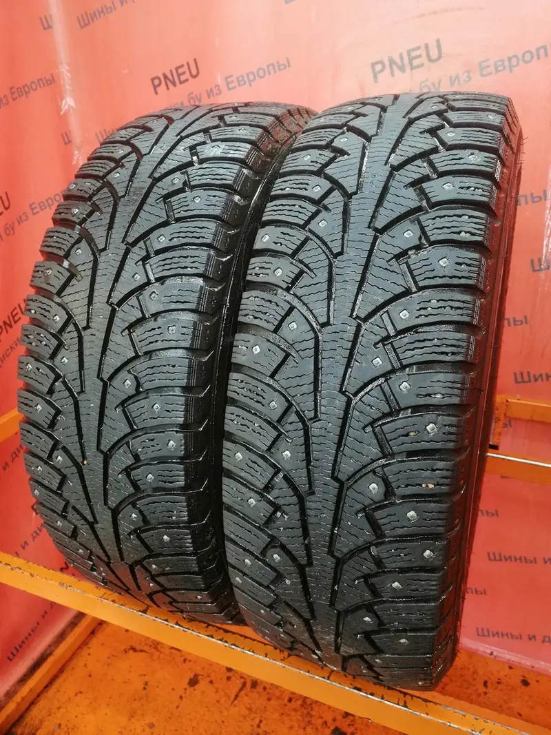 Пара б/у шин 215/65 R16 Nokian Hakkapeliitta 5