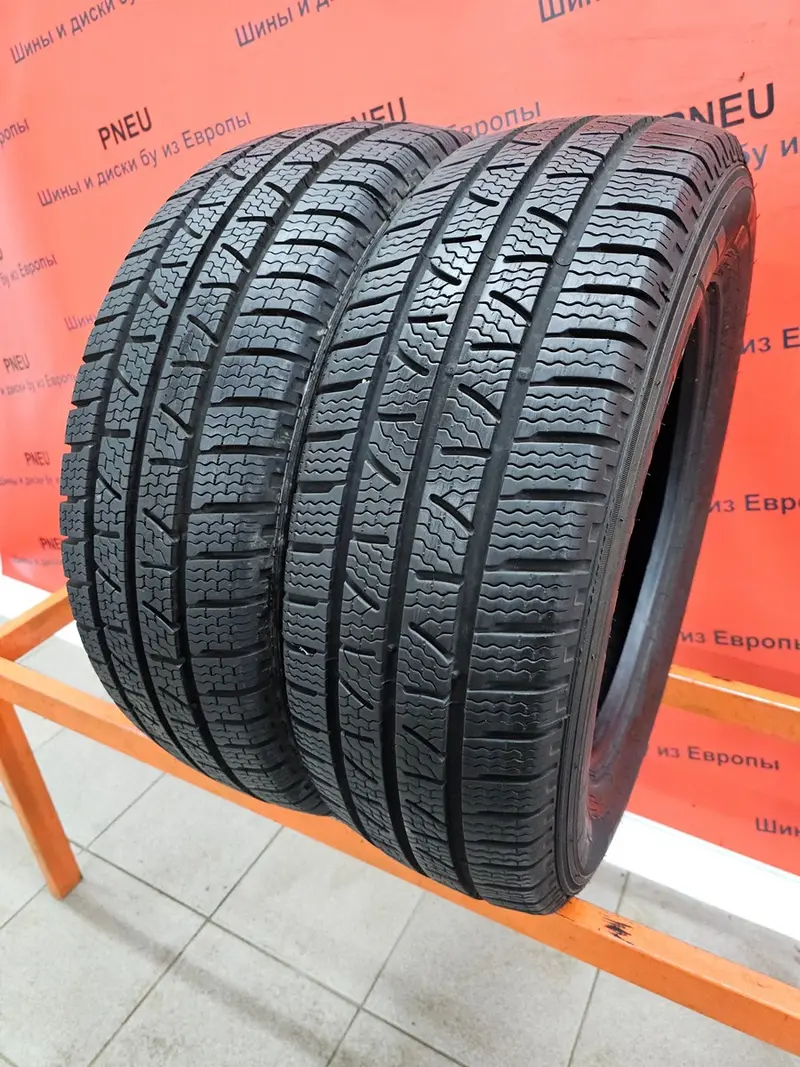 Пара б/у шин 215/65 R16C Pirelli Carrier Winter