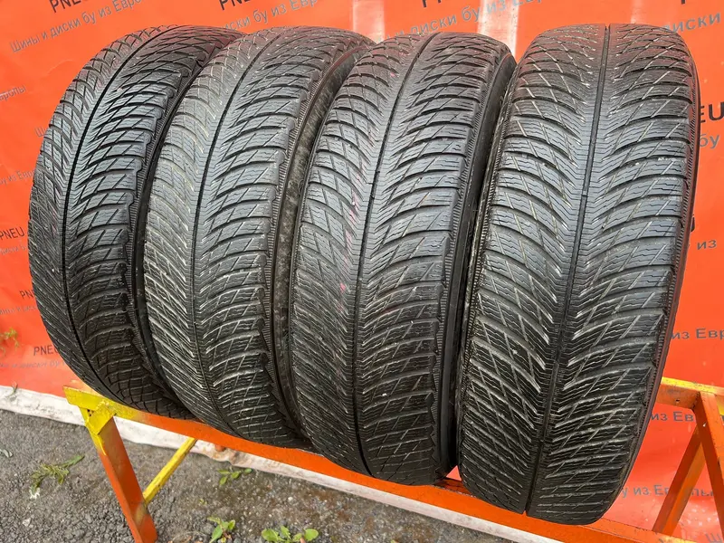 Комплект б/у шин 215/65 R17 Michelin Alpin 5
