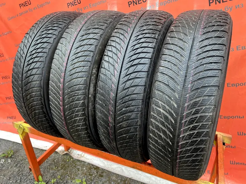 Комплект б/у шин 215/65 R17 Michelin Pilot Alpin 5