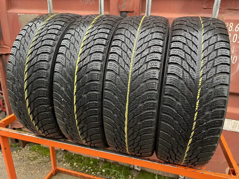 Комплект б/у шин 215/65 R17 Nokian Hakkapeliitta R3 SUV, фото 1