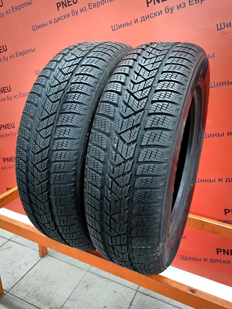 Пара б/у шин 215/65 R17 Pirelli Scorpion Winter
