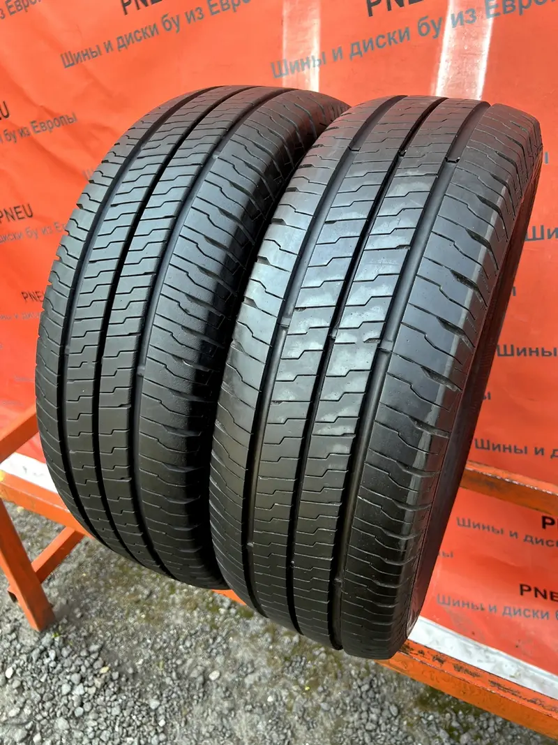 Пара б/у шин 215/70 R15C Continental VanContact Eco