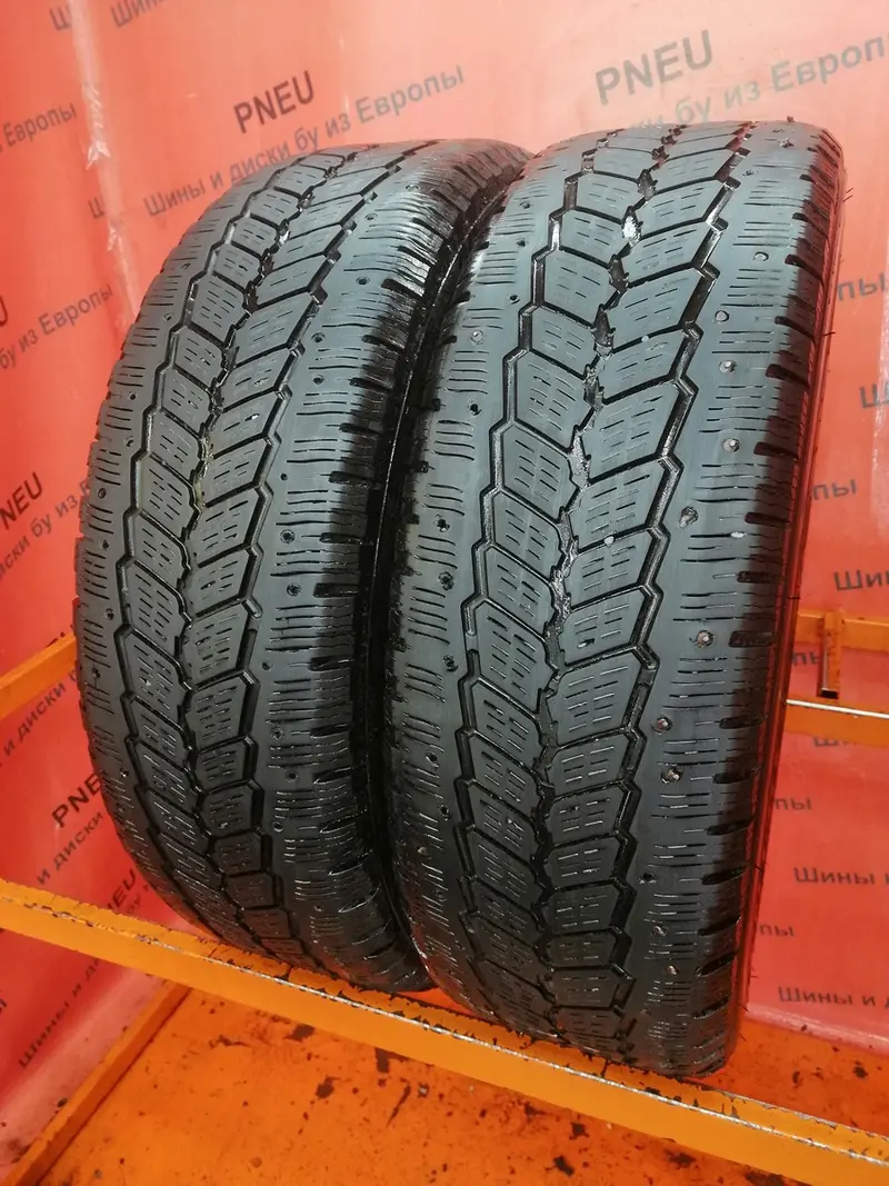 Пара б/у шин 215/70 R15C Michelin Agilis 81 Snow-Ice