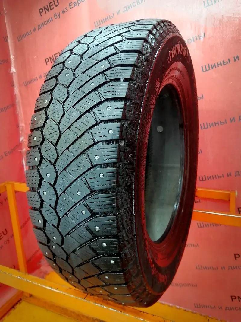 Б/у шина 215/70 R16 Continental ContiIceContact 4x4