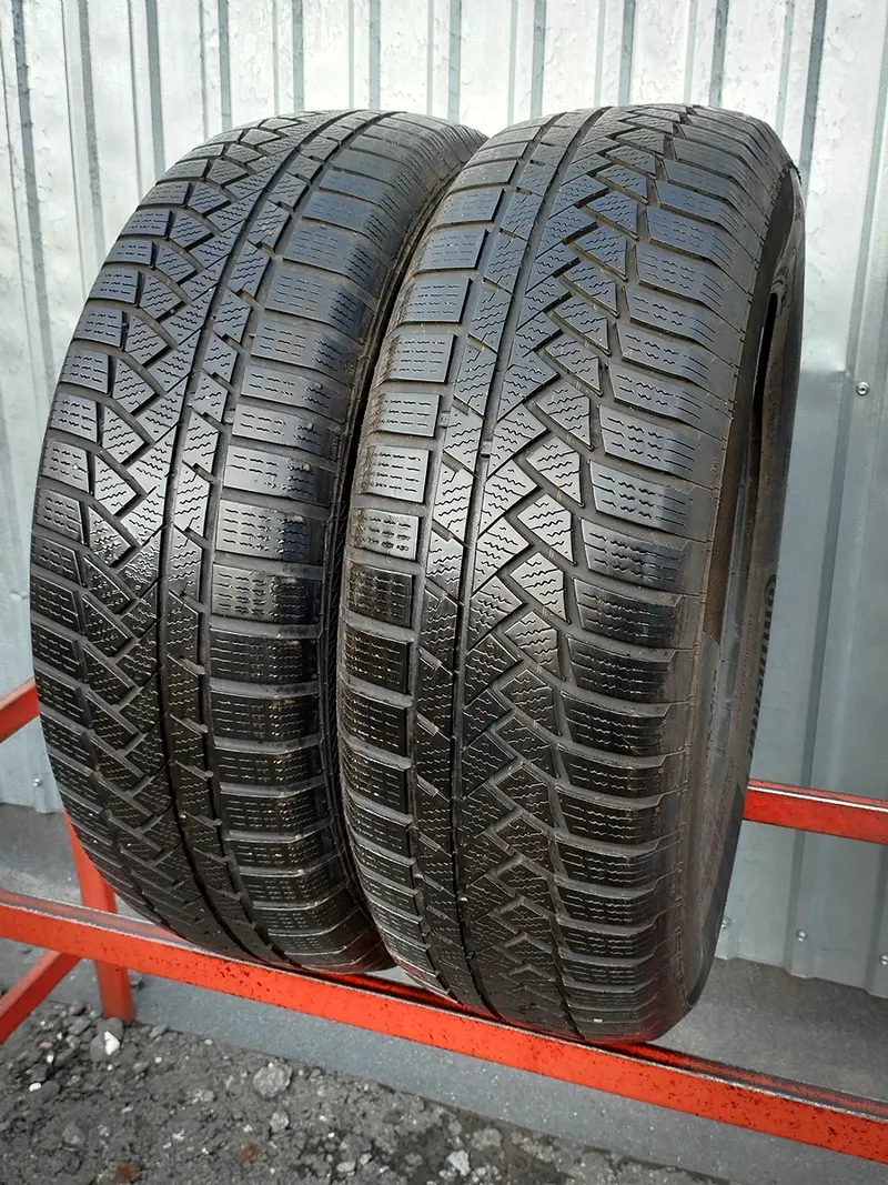 Пара б/у шин 215/70 R16 Continental ContiWinterContact TS 850 P SUV