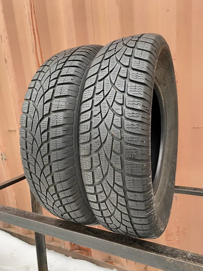Пара б/у шин 215/70 R16 Dunlop SP Winter Sport 3D