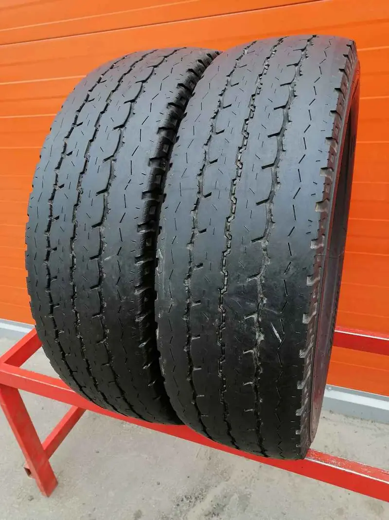 Пара б/у шин 215/75 R16C Bridgestone Duravis R630