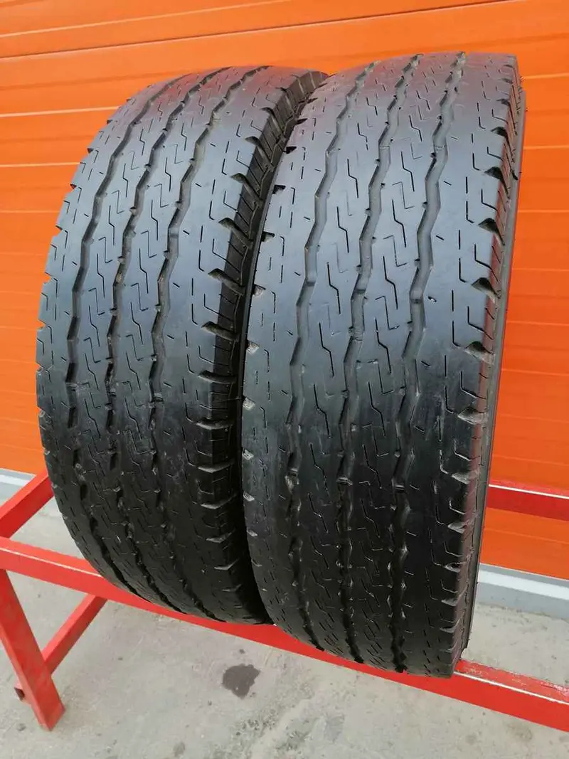 Пара б/у шин 215/75 R16C Firestone Vanhawk