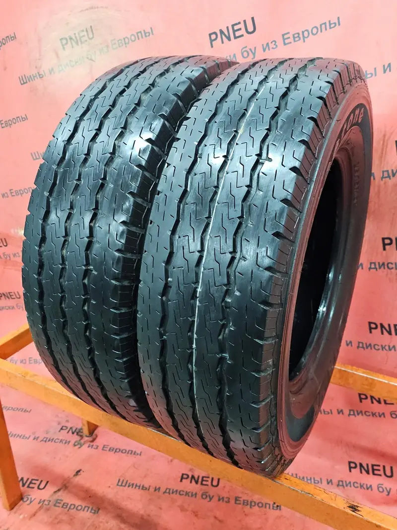 Пара б/у шин 215/75 R16C Firestone Vanhawk