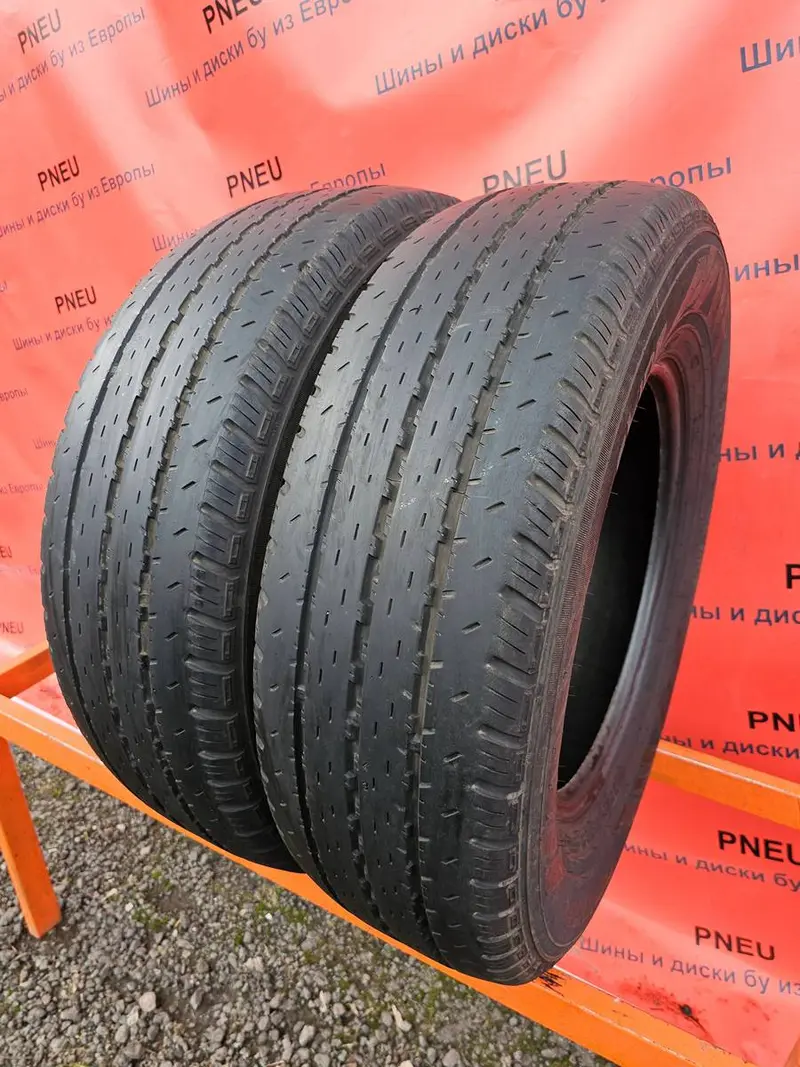 Пара б/у шин 215/75 R16C Nokian cLine Van