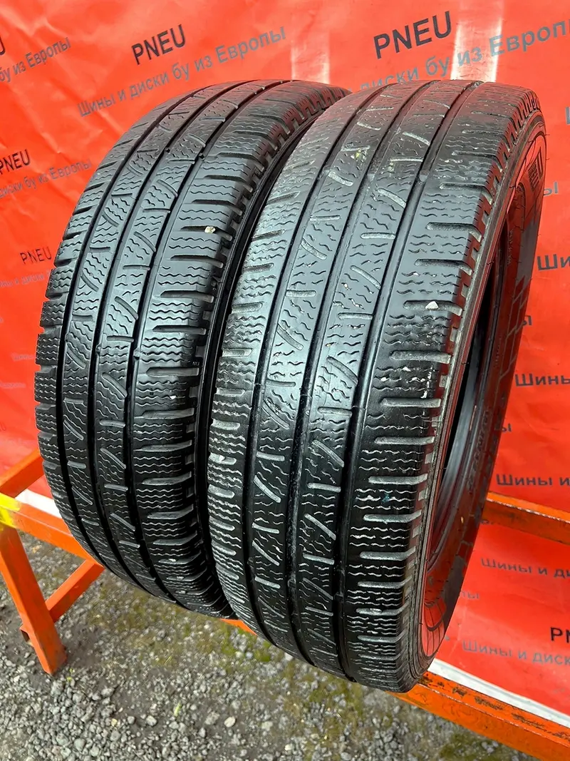 Пара б/у шин 215/75 R16C Pirelli Carrier Winter