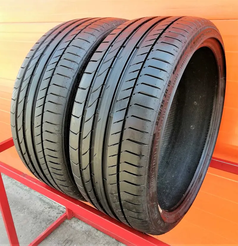 Пара б/у шин 225/35 R19 Continental ContiSportContact 5 P
