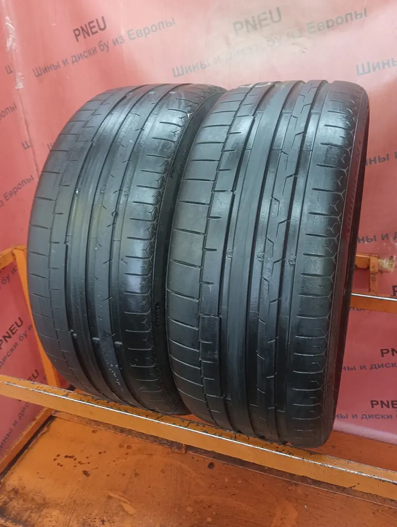 Пара б/у шин 225/35 R19 Continental SportContact 6
