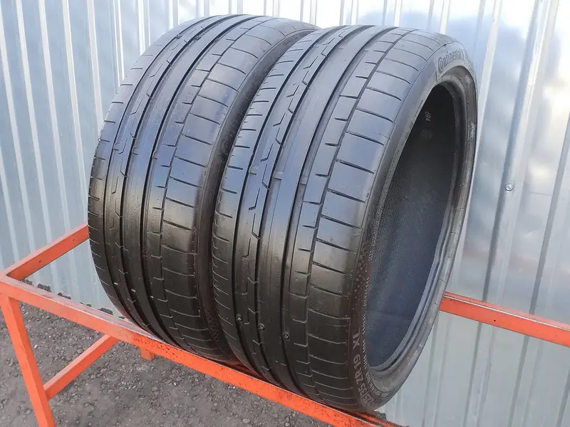 Пара б/у шин 225/35 R19 Continental SportContact 6