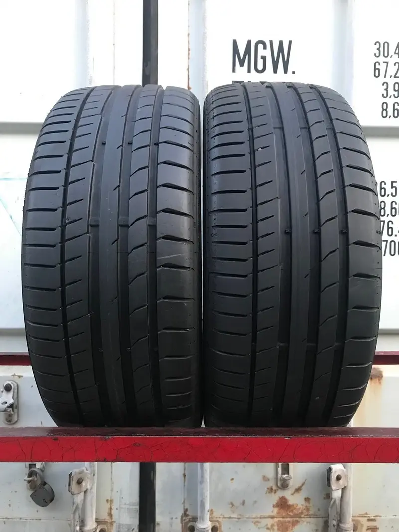 Пара б/у шин 225/40 R18 Continental ContiSportContact 5 P