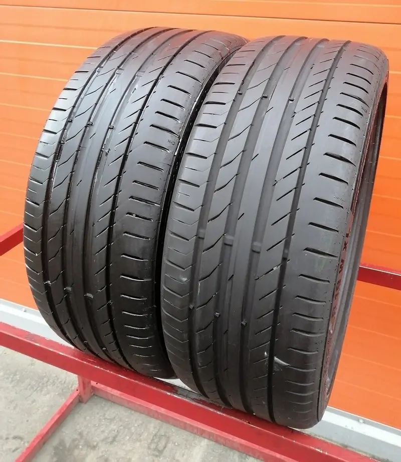 Пара б/у шин 225/40 R18 Continental ContiSportContact 5 RunFlat