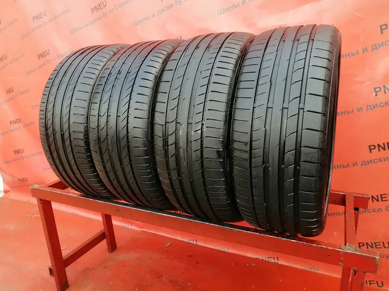 Комплект б/у шин 225/40 R18 Continental ContiSportContact 5 RunFlat