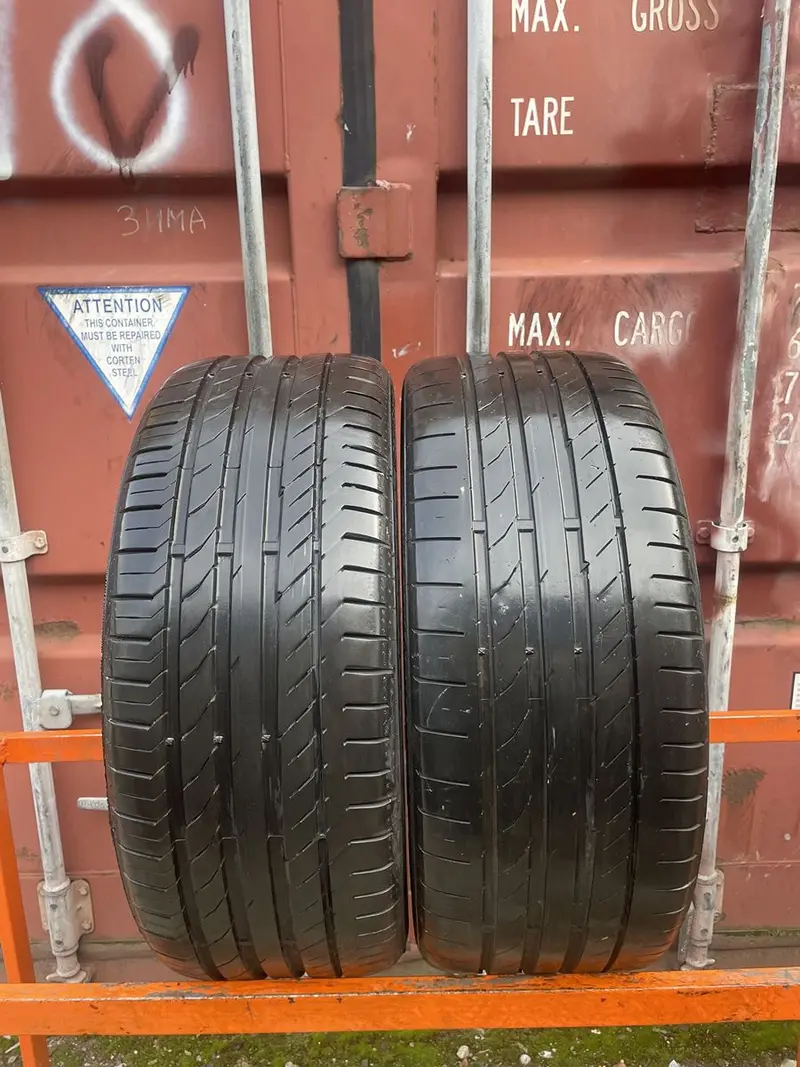 Пара б/у шин 225/40 R18 Continental ContiSportContact 5 RunFlat