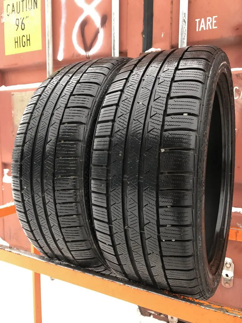 Пара б/у шин 225/40 R18 Continental ContiWinterContact TS 810 Sport