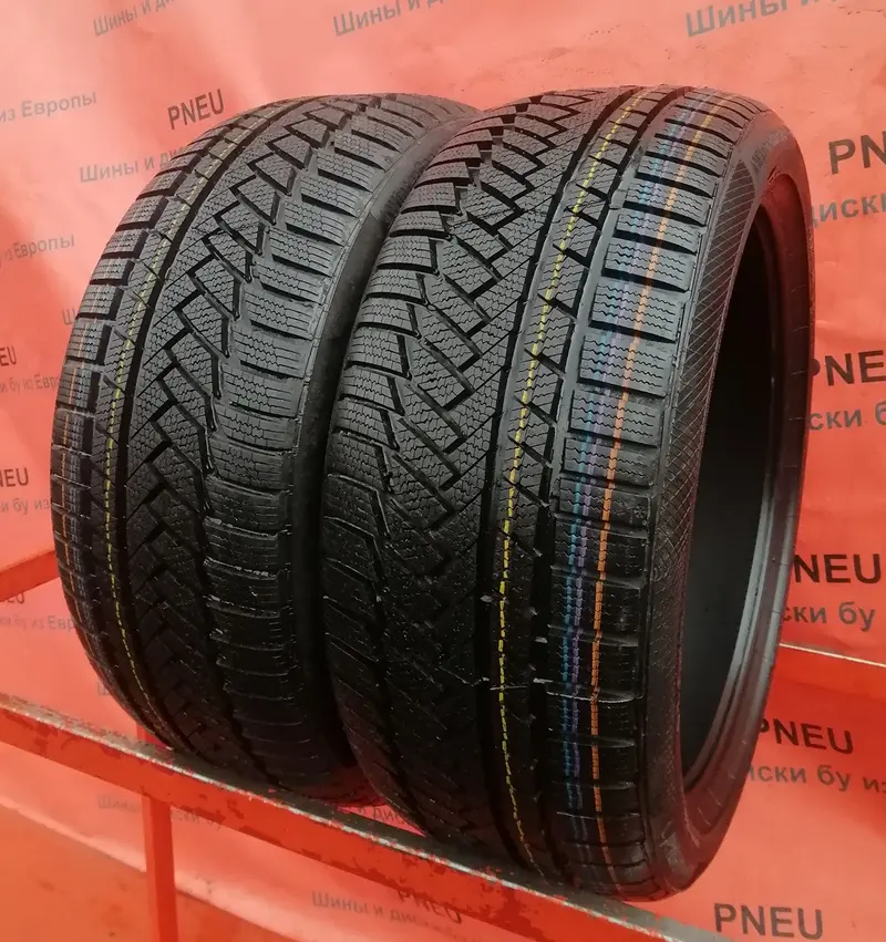 Пара новых шин 225/40 R18 Continental ContiWinterContact TS 850 P, фото 1