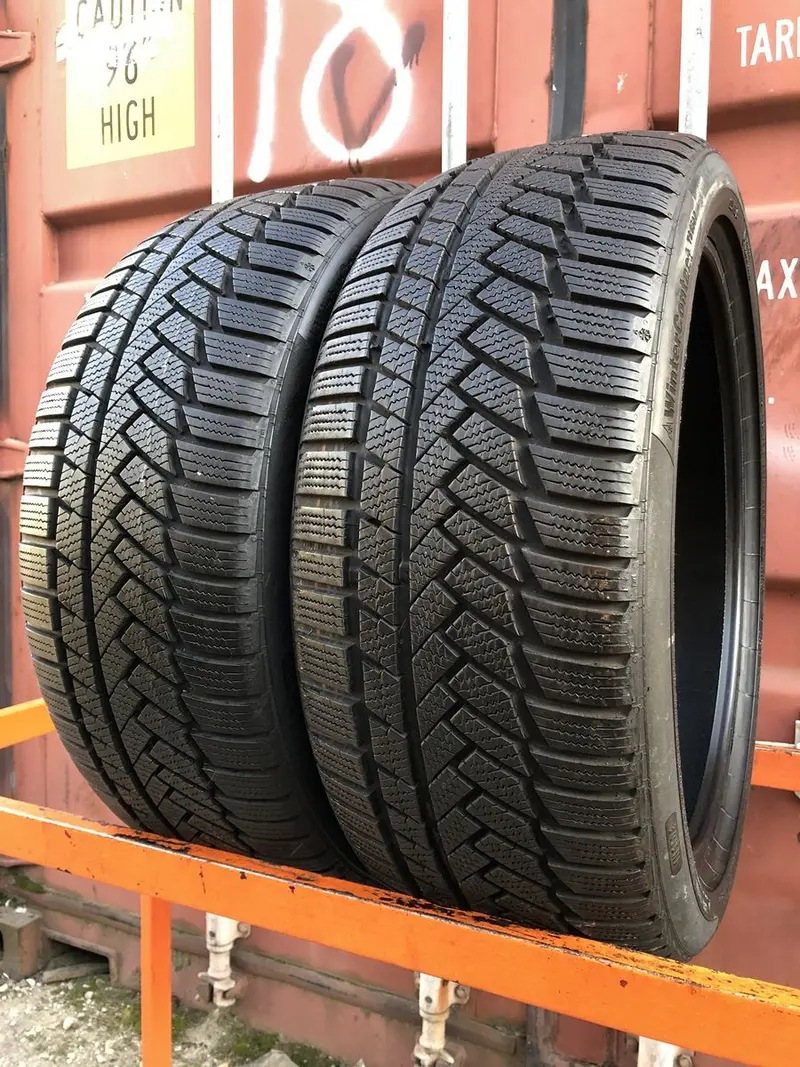 Пара б/у шин 225/40 R18 Continental ContiWinterContact TS 850 P