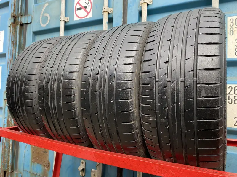 Комплект б/у шин 225/40 R18 Goodyear Eagle F1 Asymmetric 2 RunFlat MOE