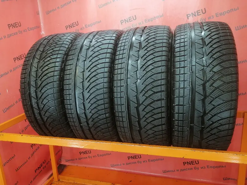 Комплект б/у шин 225/40 R18 Michelin Pilot Alpin PA 4