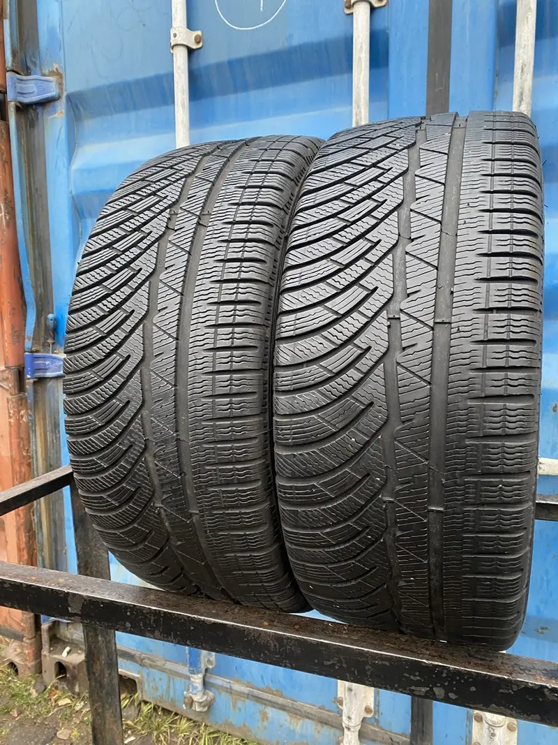 Пара б/у шин 225/40 R18 Michelin Pilot Alpin PA 4