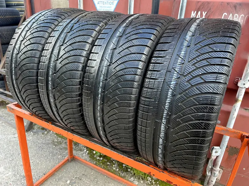 Комплект б/у шин 225/40 R18 Michelin Pilot Alpin PA 4