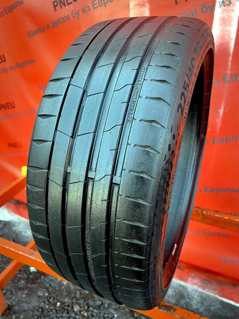 Б/у шина 225/40 R19 Continental SportContact 7