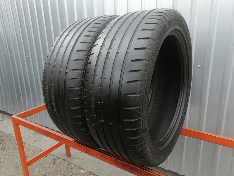 Пара б/у шин 225/45 R17 Continental ContiSportContact 2, фото 1