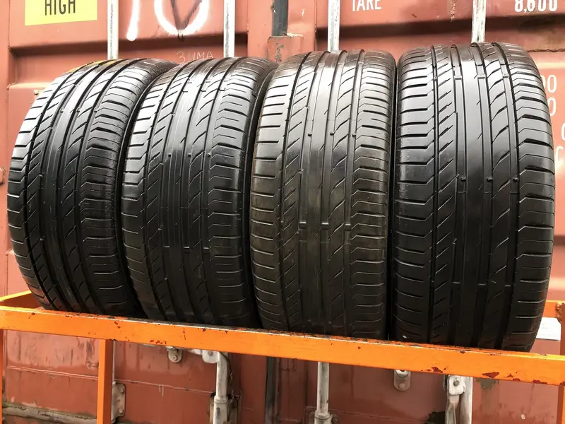 Комплект б/у шин 225/45 R17 Continental ContiSportContact 5