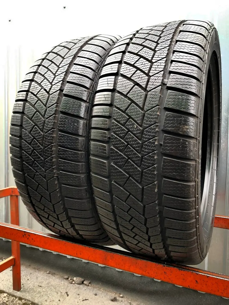 Пара б/у шин 225/45 R17 Continental ContiWinterContact TS 830 P SSR