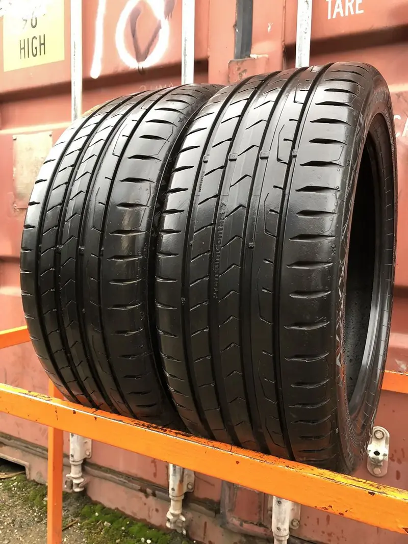 Пара б/у шин 225/45 R17 Continental PremiumContact 7