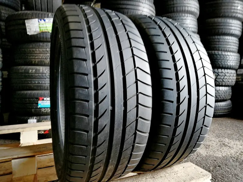 Пара б/у шин 225/45 R17 Dunlop SP Sport Maxx TT