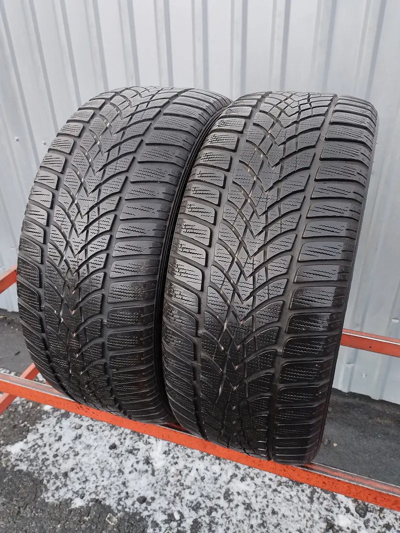 Пара б/у шин 225/45 R17 Dunlop SP Winter Sport 4D
